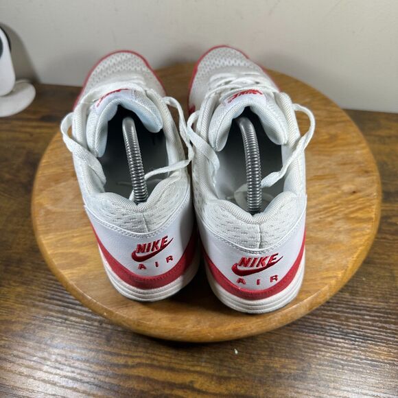 Nike Air Max 1 EM White Red Shoe Sneakers Men\'s Size‎ 11.5 554718-161 main image 4